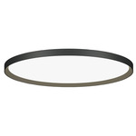 Bina Round Ceiling Flush Light - Black / White Bina Round Ceiling Flush Light - Black / White
