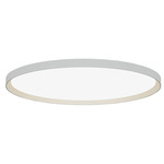 Bina Round Ceiling Flush Light - White / White Bina Round Ceiling Flush Light - White / White