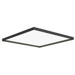 Bina Square Ceiling Flush Light - Black / White Bina Square Ceiling Flush Light - Black / White