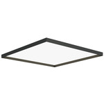 Bina Square Ceiling Flush Light - Black / White Bina Square Ceiling Flush Light - Black / White