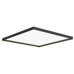 Bina Square Ceiling Flush Light - Black / White Bina Square Ceiling Flush Light - Black / White
