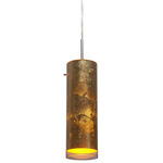 Cyrus Pendant - Matte Chrome / Gold