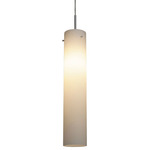 Titan 2 Pendant - Matte Chrome / White