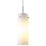 Titan 1 Pendant - Chrome / White
