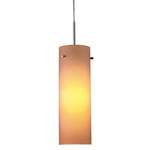 Titan 1 Pendant - Matte Chrome / Amber