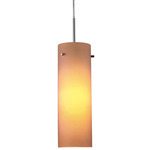Titan 1 Pendant - Matte Chrome / Amber