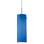 Titan 1 Pendant - Chrome / Blue