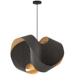 Elvira Pendant - Black / Ebony / Ash