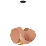 Elvira Pendant - Black / Rose / Ash