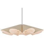 Delfina Acoustic Pendant - Black / Ash / Natural Acoustic