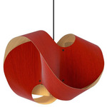 Elvira Pendant - Black / Red / Ash