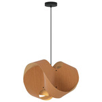 Elvira Pendant - Black / Beech / Ash