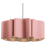 Paulina Acoustic Pendant - Black / Rose / Natural Acoustic Paulina Acoustic Pendant - Black / Rose / Natural Acoustic