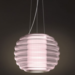 Alma Nova Pendant - Golden Nickel / Plum