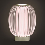 Alma Lume Table Lamp - Golden Nickel / Plum