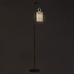Clara Outdoor Lamp Stand - Bronze Lacquered