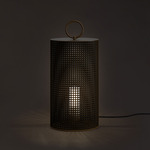 Clara Outdoor Floor Lamp - Bronze Lacquered / Chocolate Vienna Effect