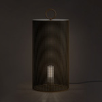 Clara Outdoor Floor Lamp - Bronze Lacquered / Chocolate Vienna Effect