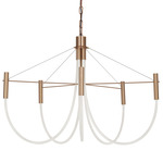 Paradoxe Chandelier - Lightology Exclusive - Satin Copper