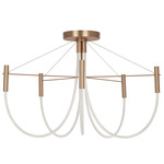 Paradoxe Ceiling Light - Lightology Exclusive - Satin Copper