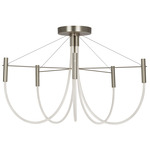 Paradoxe Ceiling Light - Lightology Exclusive - Satin Nickel