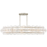 Rene Drum Chandelier - Glacial / Clear