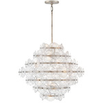 Rene Multi Tier Chandelier - Glacial / Clear