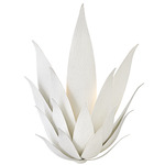 Agave Wall Sconce - Textured Plaster