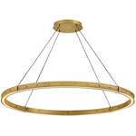 Althea Chandelier - Lacquered Brass
