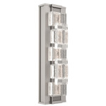 Tessera Wall Sconce - Beige Silver / Tessera Tetro Cast Glass
