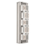 Tessera Wall Sconce - Beige Silver / Tessera Tetro Cast Glass