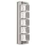 Tessera Wall Sconce - Beige Silver / Tessera Orb Cast Glass