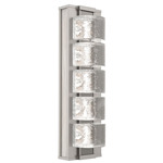 Tessera Wall Sconce - Beige Silver / Tessera Orb Cast Glass