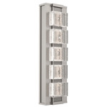 Tessera Wall Sconce - Beige Silver / Tessera Pave Cast Glass