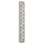 Tessera Wall Sconce - Beige Silver / Tessera Tetro Cast Glass