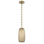 Vessel Diamond Chain Pendant - Gilded Brass / Bronze