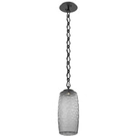 Vessel Diamond Chain Pendant - Matte Black / Smoke