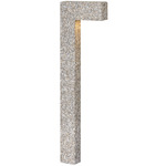 Atlantis 12V Path Light - Stone Grey / Etched Glass