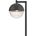 Revolve 12V Path Light - Satin Black / Clear Seedy