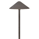 Hardy Island 12V Classic Path Light - Matte Bronze / Clear