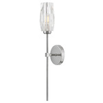 Ana Wall Sconce - Polished Nickel / Crystal