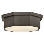 Facet Ceiling Light - Black Oxide