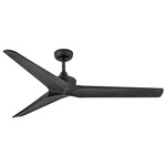 Chisel Smart Ceiling Fan - Matte Black / Matte Black