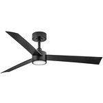 Speck Smart Ceiling Fan with Light - Matte Black / White