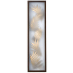 Folium Outdoor Wall Sconce - Bronze / Frost