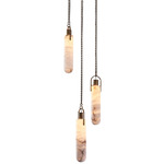 Flint Additions Pendant - Winter Brass / Alabaster