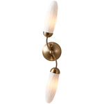 Crest Wall Light - Winter Brass / Gold