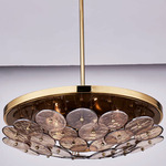 Hortensia Pendant - Winter Brass / Gold Hortensia Pendant - Winter Brass / Gold