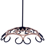 Ferrum Pendant - Matte Black / Jute