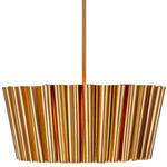 Ripple Pendant - Bright Gold / Gold